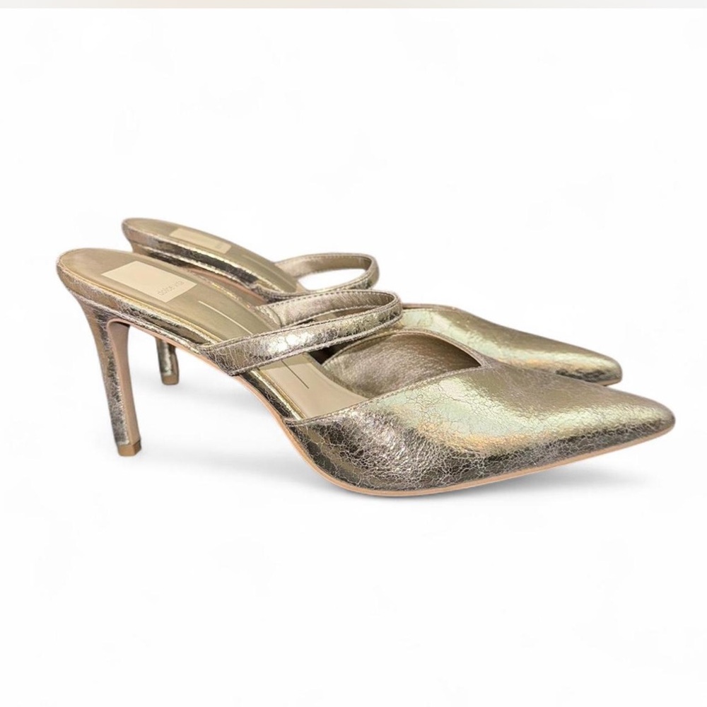 Dolce Vita Kannika Gold Heels